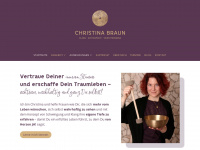 christina-braun.de Webseite Vorschau