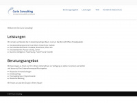 curio-consulting.de Webseite Vorschau