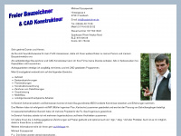cadzeichner.com Webseite Vorschau