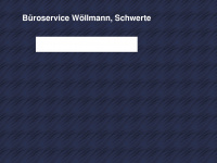 bueroservice-woellmann.de Webseite Vorschau