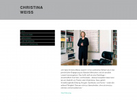 christina-weiss.com Webseite Vorschau