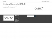 caenc.de Webseite Vorschau