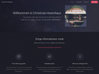 christinas-hexenhaus.de Webseite Vorschau