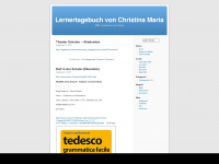 christinazumfelde.wordpress.com Webseite Vorschau