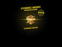 cosmic-music-productions.com Webseite Vorschau
