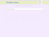 christine-mayn.de Webseite Vorschau