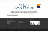 ceroxid.org Webseite Vorschau