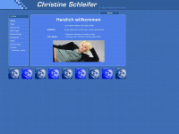christine-schleifer.de Webseite Vorschau