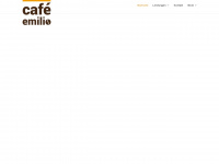 cafe-emilio.de Webseite Vorschau