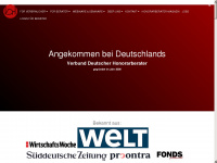certified-financial-planner.de Webseite Vorschau