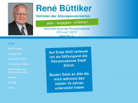 buettiker.org Webseite Vorschau