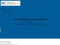buettner-consulting.de Webseite Vorschau