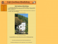 cafe-gasthaus-bendisberg.de Webseite Vorschau