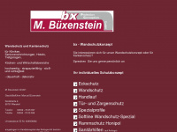 buexensteinkg.de Webseite Vorschau