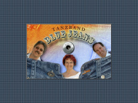 tanzband-bluejeans.de Webseite Vorschau