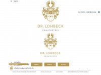 lohbeck-privathotels.de Webseite Vorschau