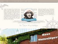 haus-wattenloeper.de Webseite Vorschau