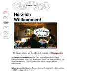 cafe-im-dorf.net Webseite Vorschau