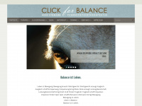 clickforbalance.de Webseite Vorschau