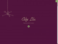 cafe-lila.de Webseite Vorschau