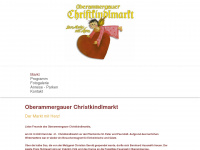 christkindlmarkt-oberammergau.de Webseite Vorschau