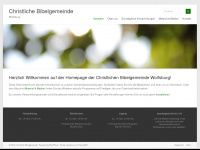 christliche-bibelgemeinde.de Webseite Vorschau