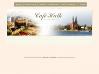 cafe-pension-huth.de Webseite Vorschau
