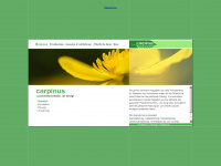 carpinus.de Webseite Vorschau