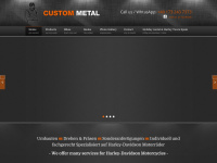 custom-metal.de Webseite Vorschau