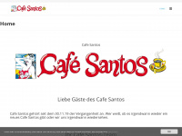 cafe-santos.de Webseite Vorschau