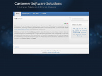 custom-software-solutions.de Webseite Vorschau