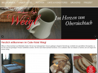 cafe-weigl.de Webseite Vorschau