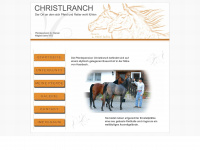christlranch.de Webseite Vorschau