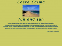 costa-calma-fun-and-sun.de Webseite Vorschau