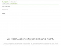 carporthaus.de Webseite Vorschau