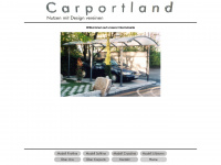 carportland.de Webseite Vorschau