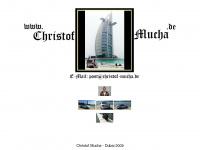 christof-mucha.de Webseite Vorschau