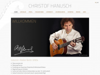 christofhanusch.com Webseite Vorschau