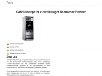 cafeconcept.de Webseite Vorschau