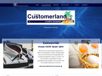 customerland.de Webseite Vorschau