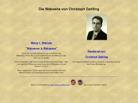 christoph-dettling.de Webseite Vorschau
