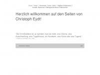 christoph-eydt.de Webseite Vorschau