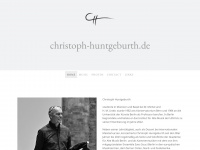 christoph-huntgeburth.de Webseite Vorschau