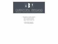 christoph-irrgang.de Webseite Vorschau