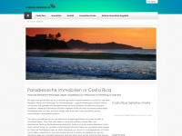 costaricaimmobilien.de Webseite Vorschau