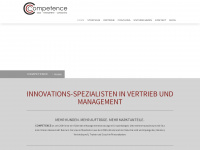 competence-solutions.de Webseite Vorschau