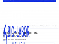 biolabor-hemer.de Webseite Vorschau