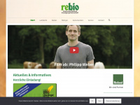 rebio.de Webseite Vorschau