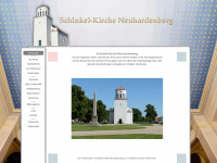 schinkel-kirche.de Webseite Vorschau