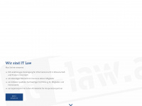 it-law.at Webseite Vorschau
